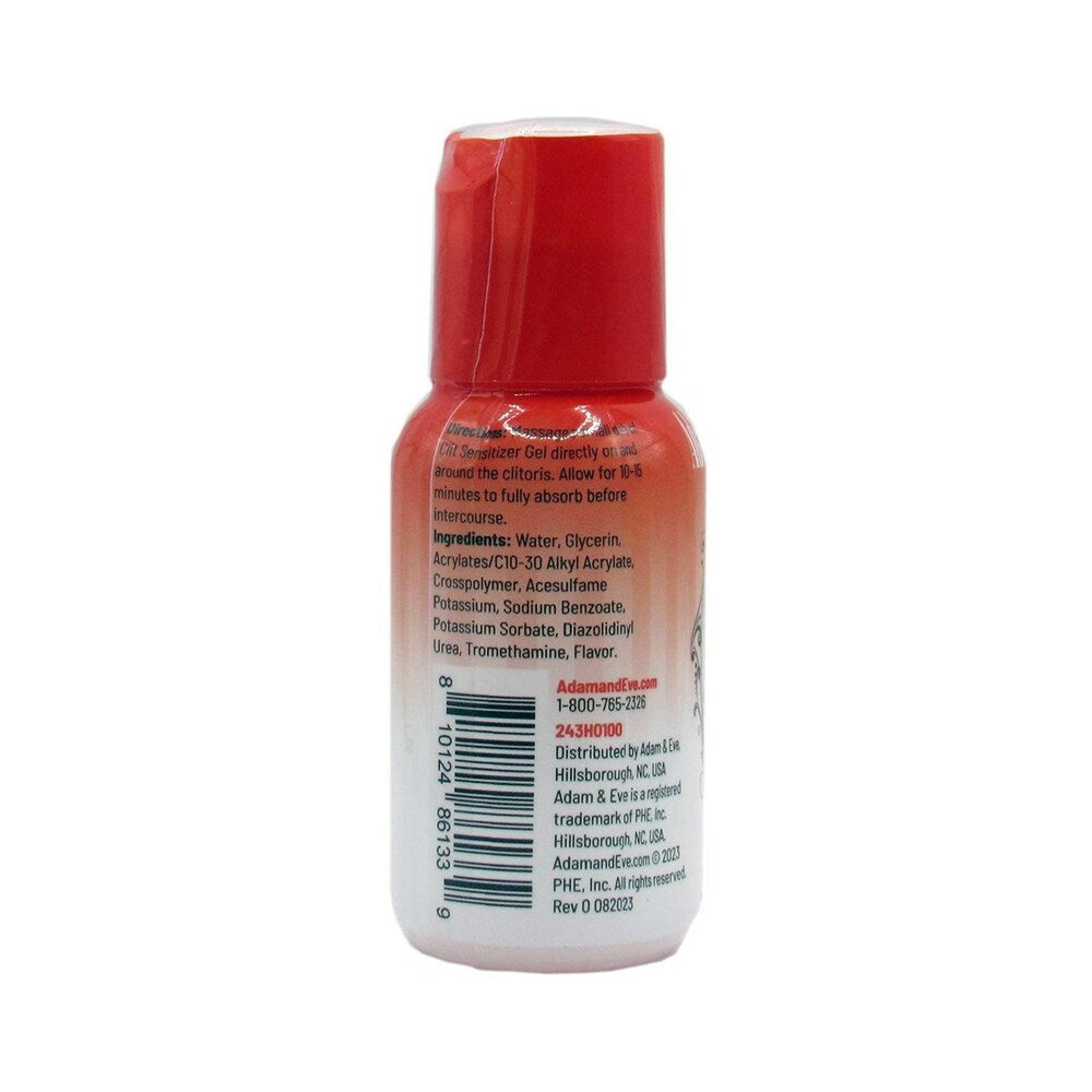 ADAM & EVE STRAWBERRY CLIT SENSITIZER 1 OZ.