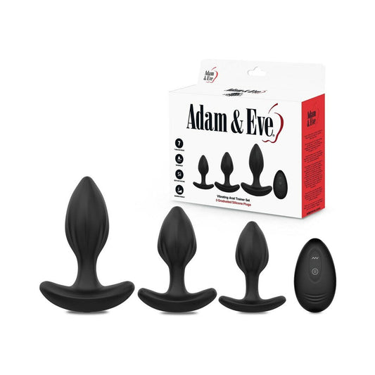 ADAM & EVE - SET DE ENTRENAMIENTO ANAL VIBRATORIO