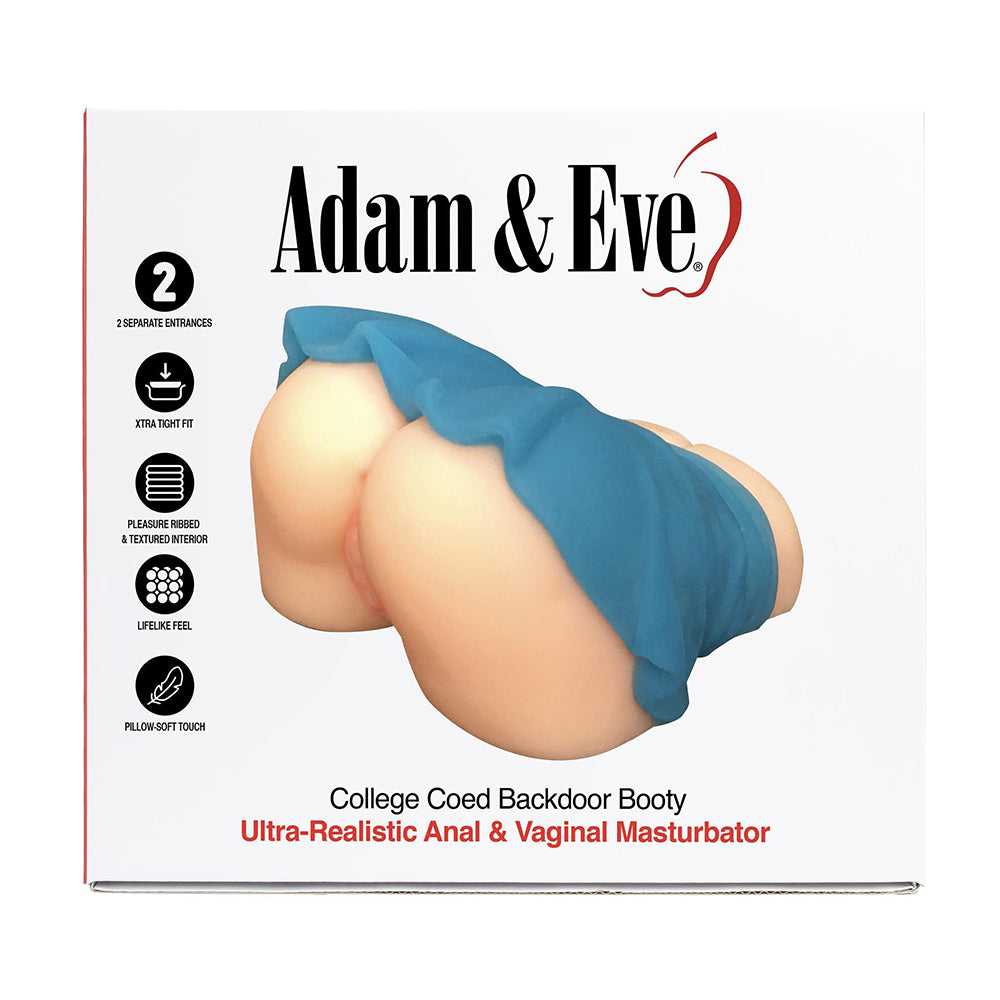 ADAM & EVE COLLEGE COED BACKDOOR BOOTY MASTURBATOR