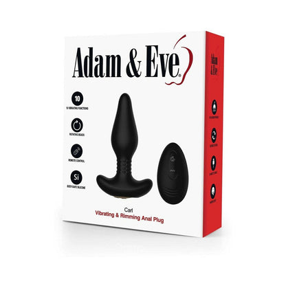 ADAM & EVE CARL VIBRATING & RIMMING PLUG
