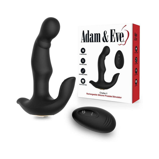 ADAM & EVE CHARLES II RECHARGEABLE SILICONE PROSTATE STIMULATOR