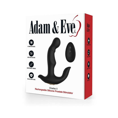 ADAM & EVE CHARLES II RECHARGEABLE SILICONE PROSTATE STIMULATOR