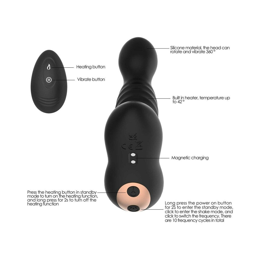 ADÁN Y EVA - DEREK WARMING Y VIBRADOR DE PRÓSTATA ROTATORIO