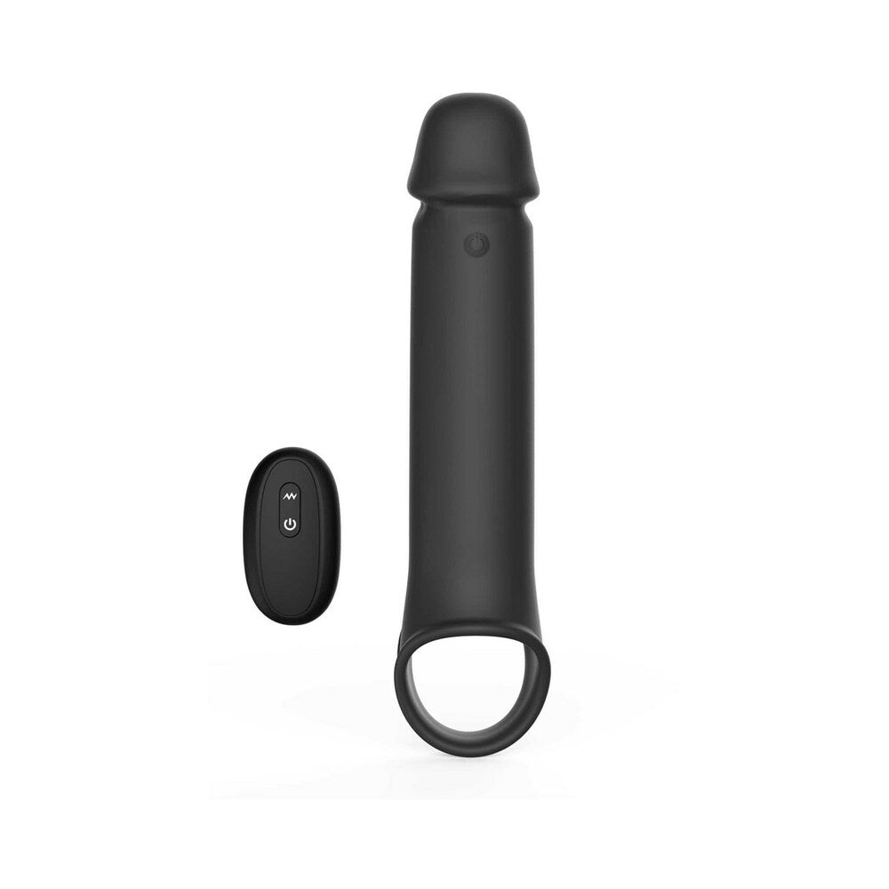 ADAM & EVE - ADAM''S XL VIBRATING EXTENSION SILICONE WITH REMOTE CONTROL