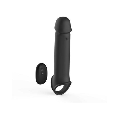 ADAM & EVE - ADAM''S XL VIBRATING EXTENSION SILICONE WITH REMOTE CONTROL