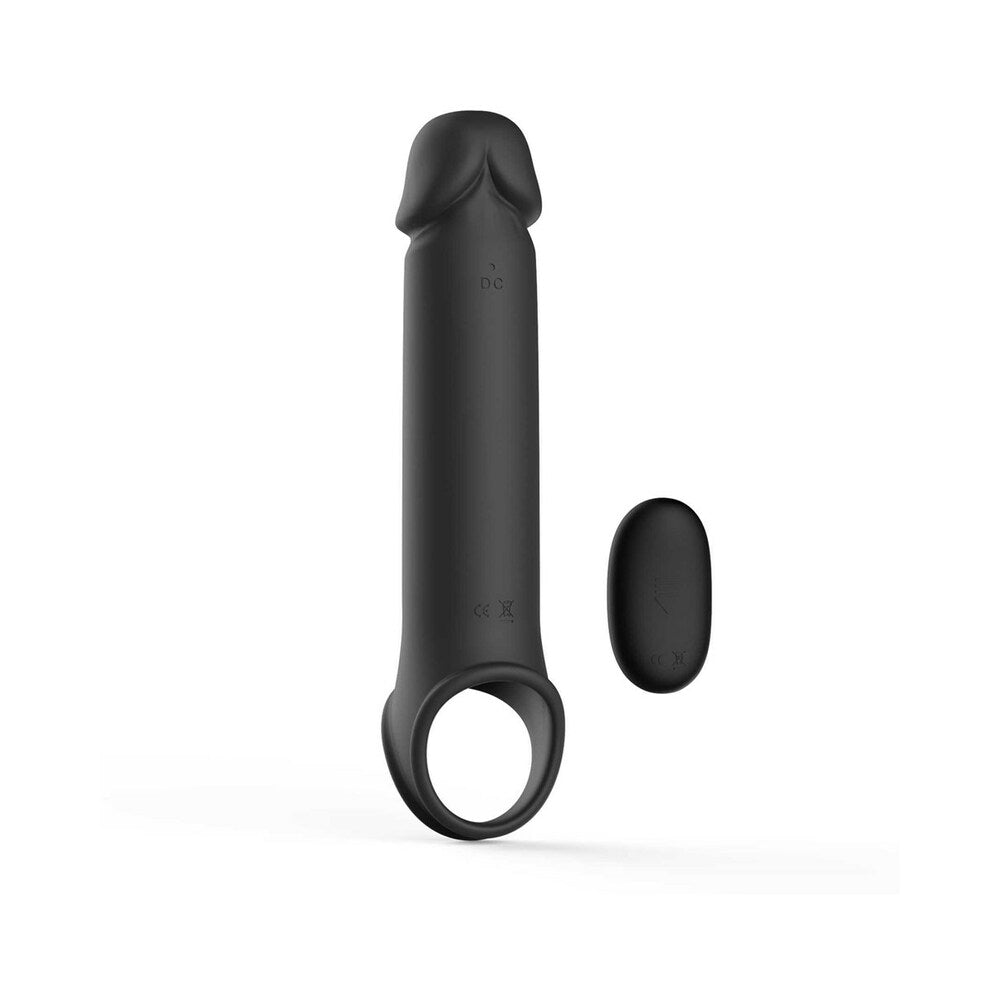 ADAM & EVE - ADAM''S XL VIBRATING EXTENSION SILICONE WITH REMOTE CONTROL