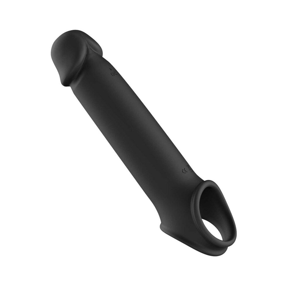 ADAM & EVE - ADAM''S XL VIBRATING EXTENSION SILICONE WITH REMOTE CONTROL