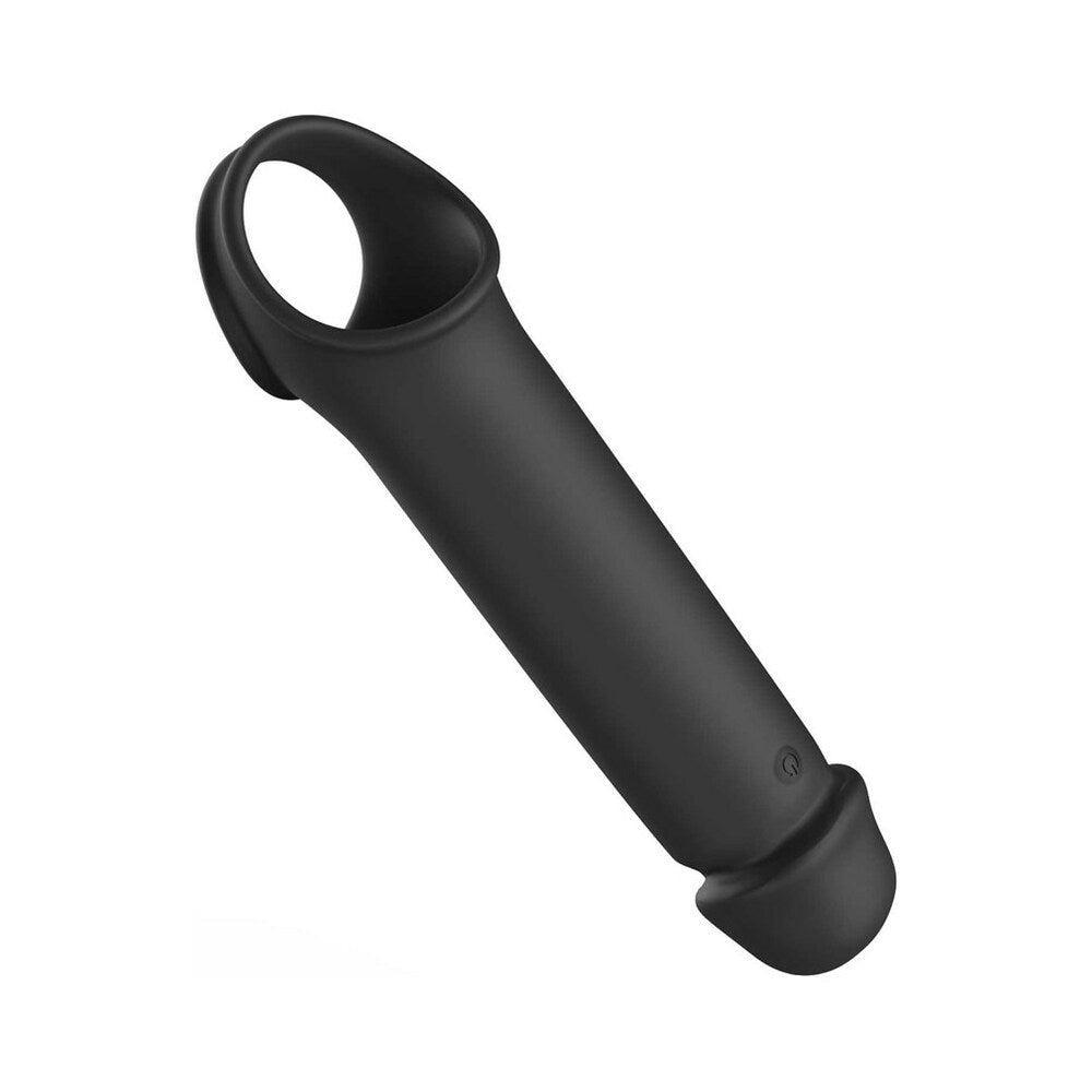 ADAM & EVE - ADAM''S XL VIBRATING EXTENSION SILICONE WITH REMOTE CONTROL