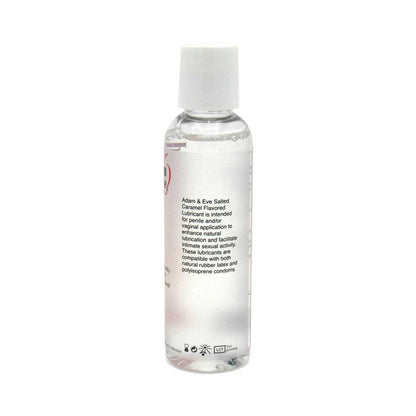 ADAM & EVE - FLAVORED LUBRICANT SALTED CARAMEL 4 OZ.