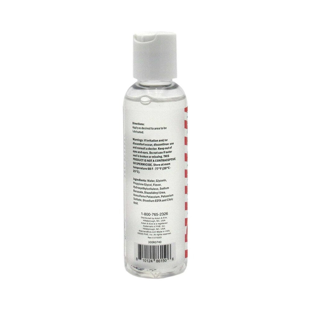 ADAM & EVE - FLAVORED LUBRICANT SALTED CARAMEL 4 OZ.