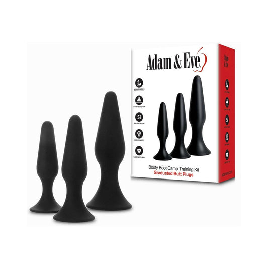 ADAM & EVE - BOOTY BOOT CAMP ANAL PLUG TRAINING KIT