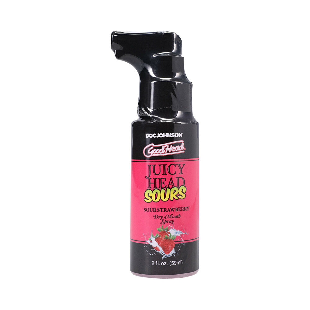 GOODHEAD JUICY HEAD DRY MOUTH SPRAY SOUR STRAWBERRY 2 OZ.