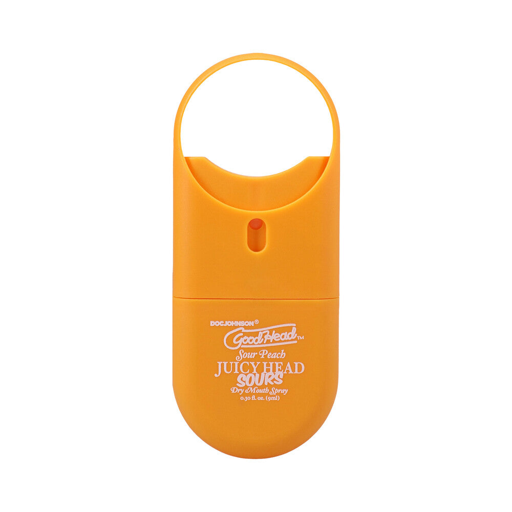 GOODHEAD JUICY HEAD DRY MOUTH SPRAY TO-GO SOUR PEACH 0.3 OZ.