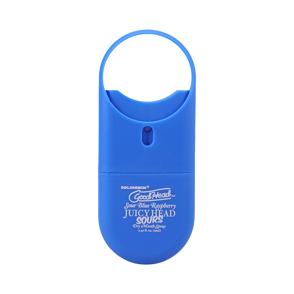 GOODHEAD JUICY HEAD DRY MOUTH SPRAY TO-GO SOUR BLUE RASPBERRY 0.3 OZ.