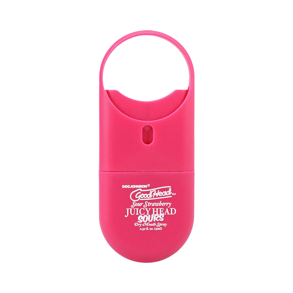 GOODHEAD JUICY HEAD DRY MOUTH SPRAY TO-GO SOUR STRAWBERRY 0.3 OZ.