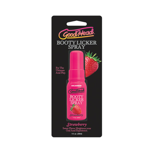 DOC JOHNSON - GOODHEAD BOOTY LICKER SPRAY STRAWBERRY 1 OZ.