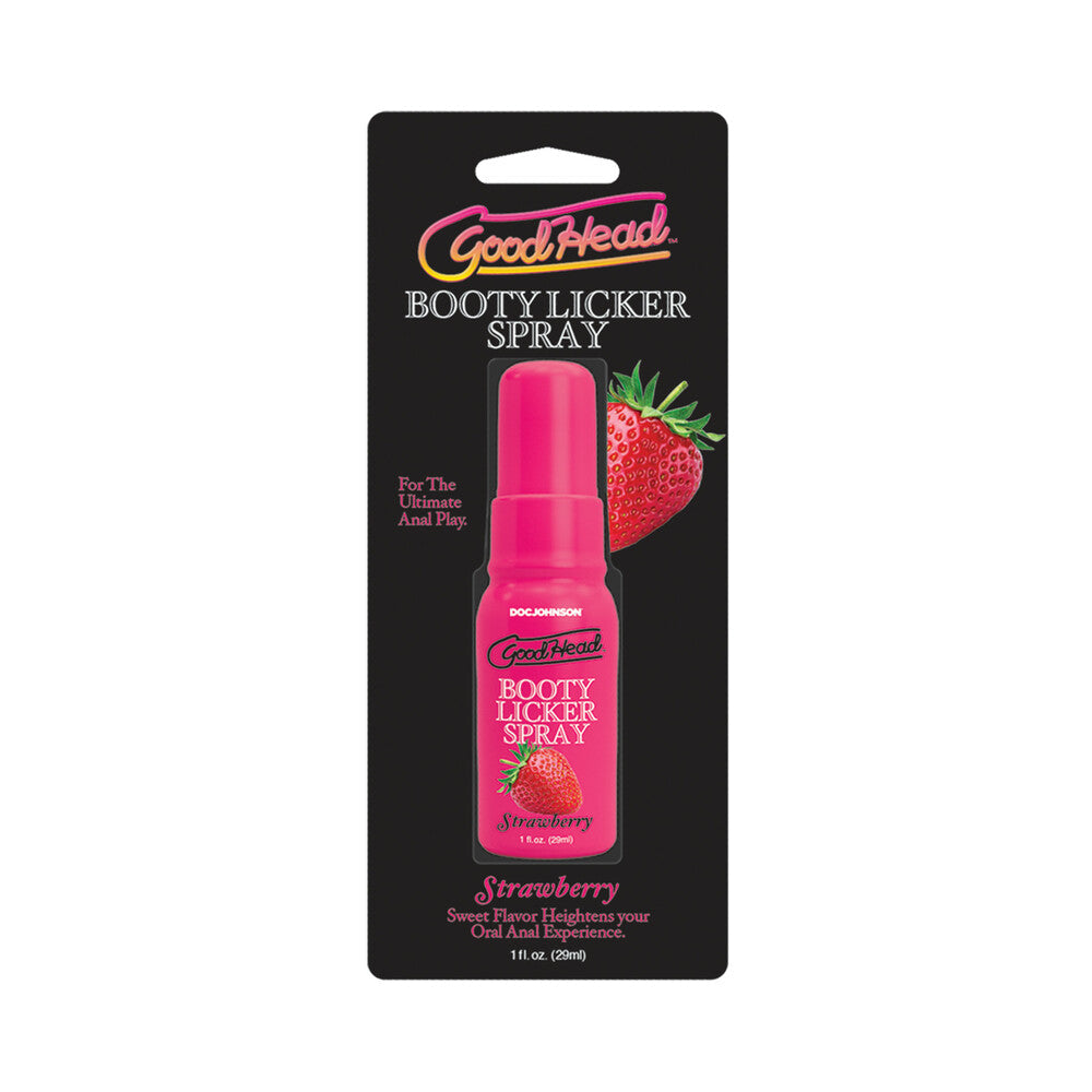 GOODHEAD BOOTY LICKER SPRAY STRAWBERRY 1 OZ.