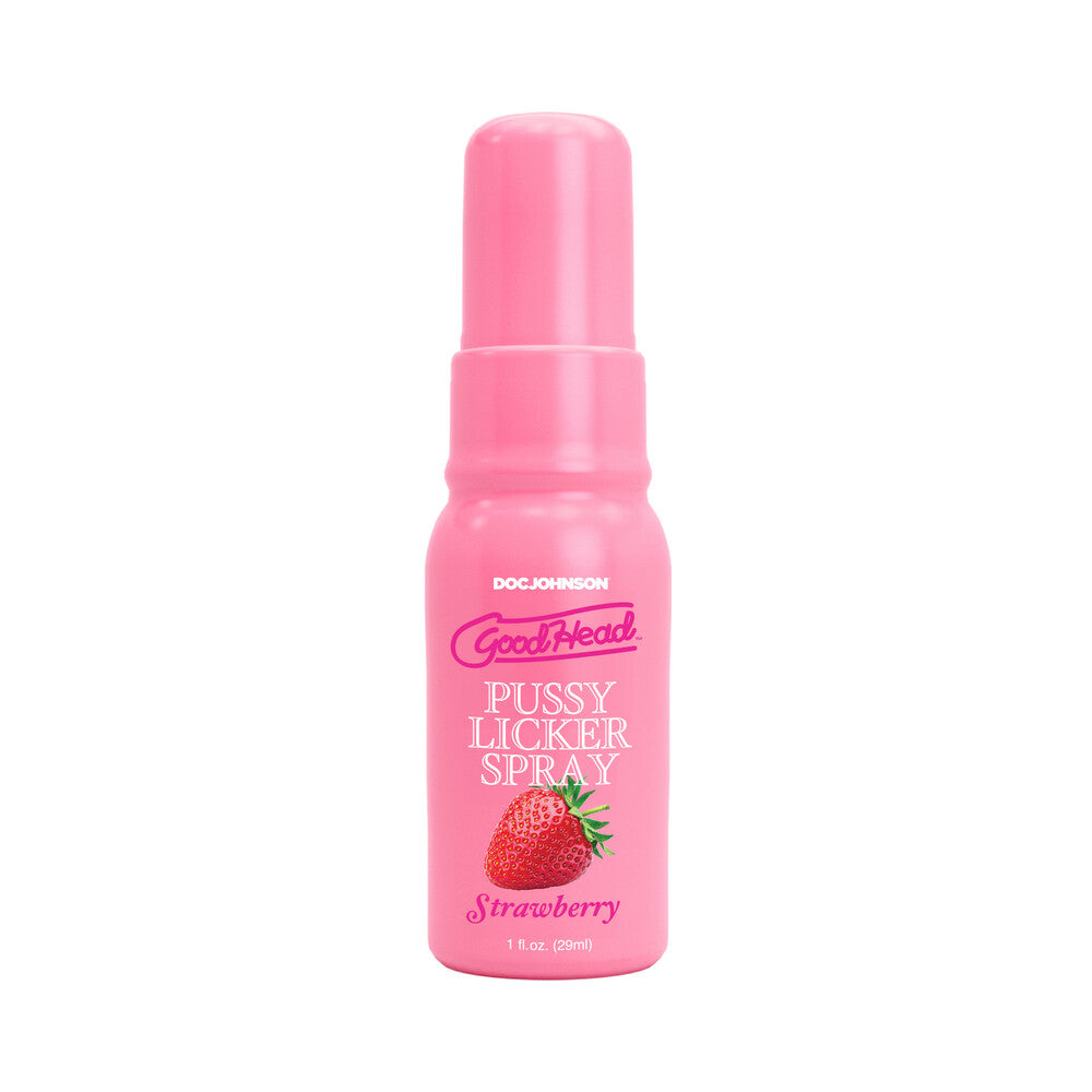 DOC JOHNSON - GOODHEAD PUSSY LICKER SPRAY STRAWBERRY 1 OZ.