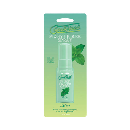 GOODHEAD PUSSY LICKER SPRAY MINT 1 OZ.