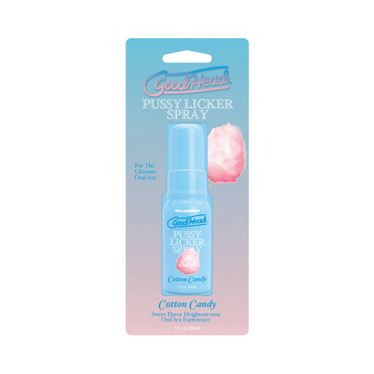 DOC JOHNSON - GOODHEAD PUSSY LICKER SPRAY COTTON CANDY 1 OZ.