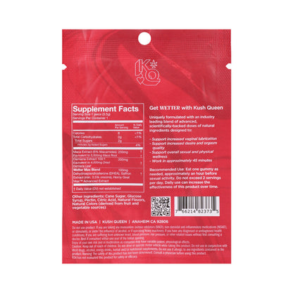 KUSH QUEEN FEMALE ENHANCEMENT WETTER GUMMIES