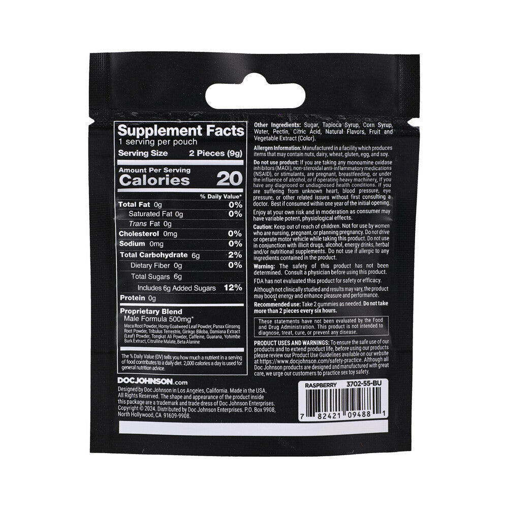 ROCK SOLID EXCEED MALE ENHANCEMENT GUMMIES 2-PACK