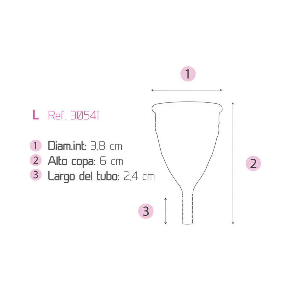 FEMINTIMATE EVE MENSTRUAL CUP SIZE L