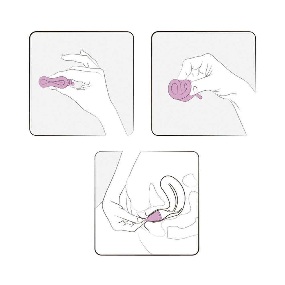 DOC JOHNSON - FEMINTIMATE EVE MENSTRUAL CUP SIZE L