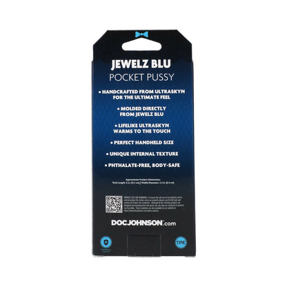 DOC JOHNSON - SIGNATURE STROKERS JEWELZ BLU ULTRASKYN POCKET PUSSY VANILLA
