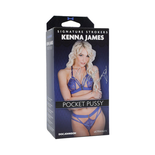 DOC JOHNSON - STROKERS DE FIRMA KENNA JAMES ULTRASKYN POCKET PUSSY VAINILLA