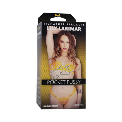DOC JOHNSON - SIGNATURE STROKERS LILY LARIMAR ULTRASKYN POCKET PUSSY VANILLA