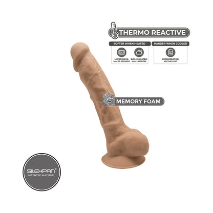 DOC JOHNSON - SILEX-D EL DILDO ORIGINAL MODELO 1 DE 7 PULG. VAINILLA