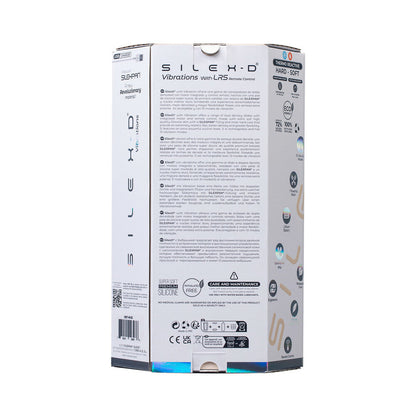 SILEX-D THE ORIGINAL DOUBLE PENETRATION 7 IN. & 8 IN. VIBRATING DILDO WITH REMOTE VANILLA