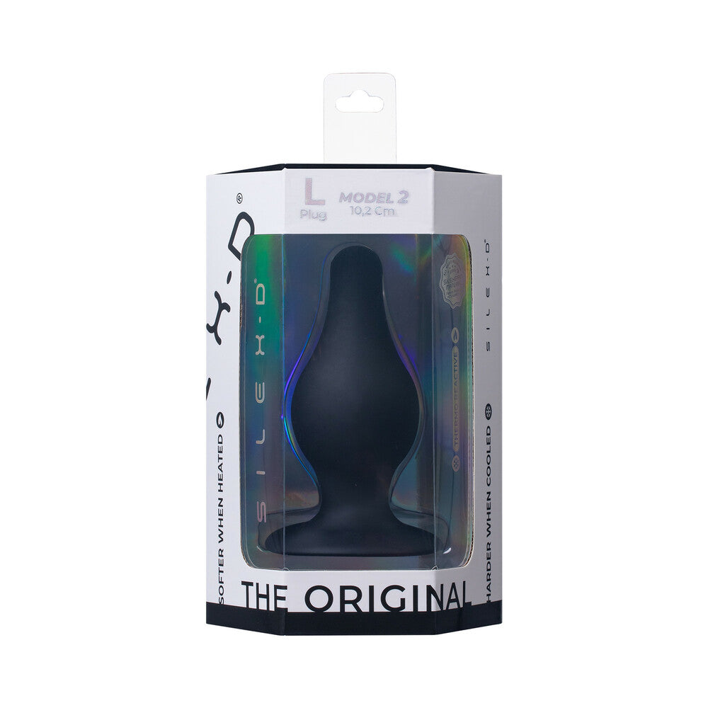 SILEX-D THE ORIGINAL MODEL 2 PLUG 4 IN. BLACK LARGE