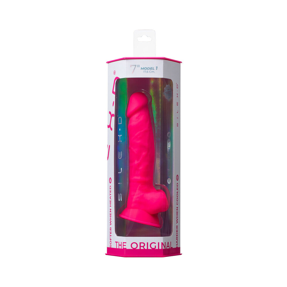 DOC JOHNSON - SILEX-D THE ORIGINAL MODEL 1 DILDO 7 IN. PINK