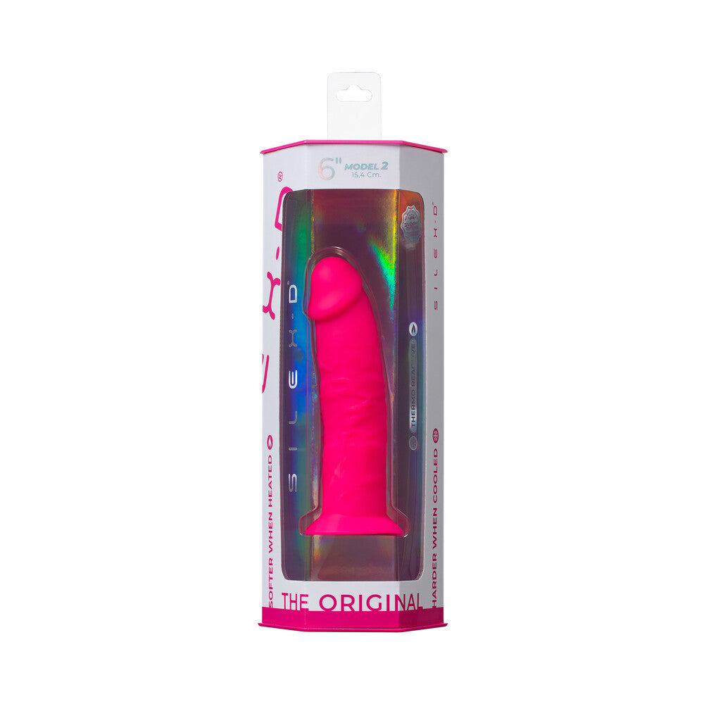 DOC JOHNSON - SILEX-D THE ORIGINAL MODEL 2 DILDO 6 IN. PINK
