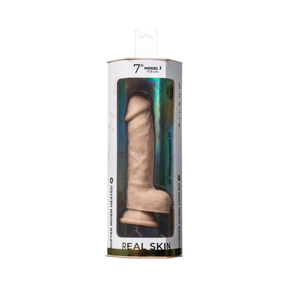 SILEX-D REAL SKIN MODEL 1 DILDO 7 IN. VANILLA