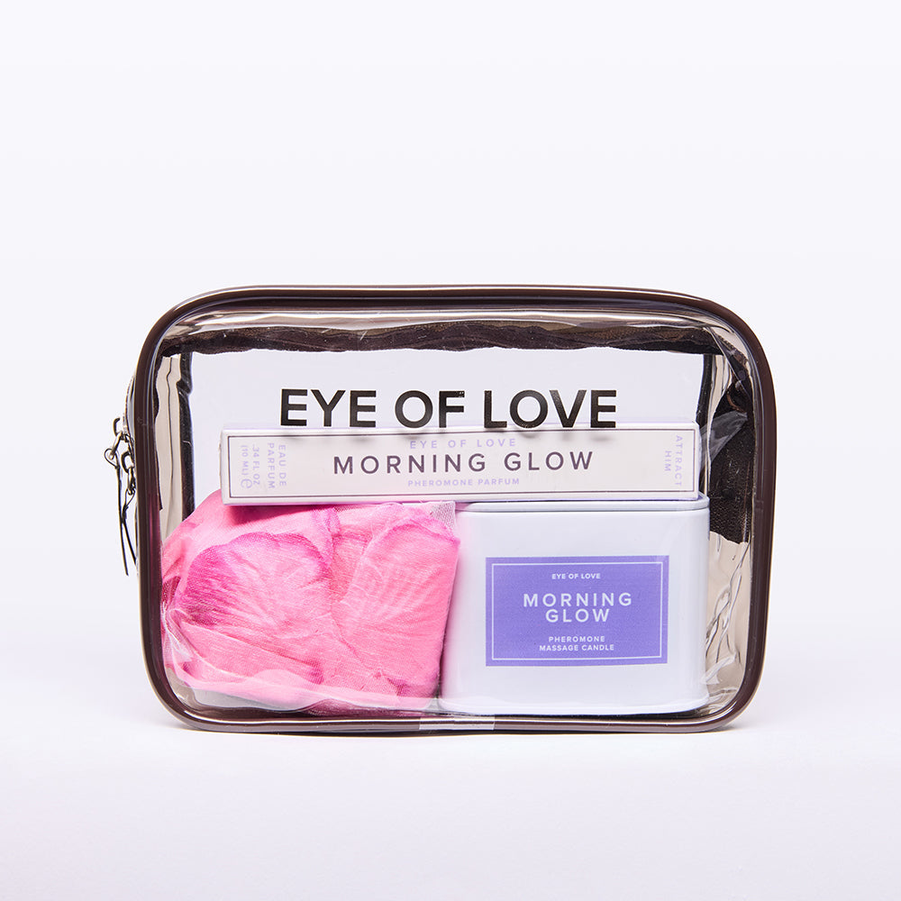 EYE OF LOVE LOVE IN TRANSIT MORNING GLOW ATTRACT HIM PHEROMONE GIFT SET