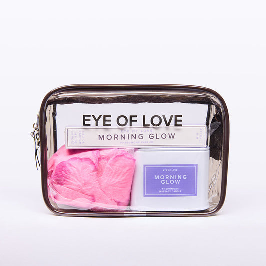 EYE OF LOVE LOVE IN TRANSIT MORNING GLOW ATTRACT HIM PHEROMONE GIFT SET