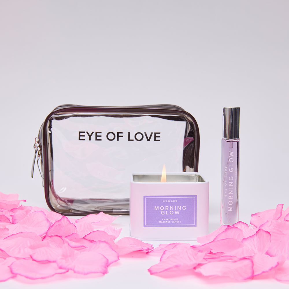 EYE OF LOVE LOVE IN TRANSIT MORNING GLOW ATTRACT HIM PHEROMONE GIFT SET