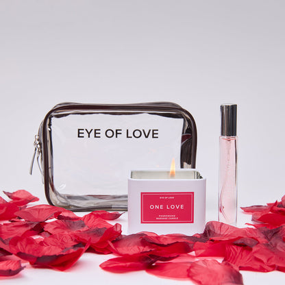 EYE OF LOVE LOVE IN TRANSIT ONE LOVE ATTRACT HIM PHEROMONE GIFT SET