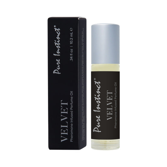CLASSIC BRANDS - PURE INSTINCT PHEROMONE PERFUME OIL VELVET ROLL-ON 0.34 OZ.