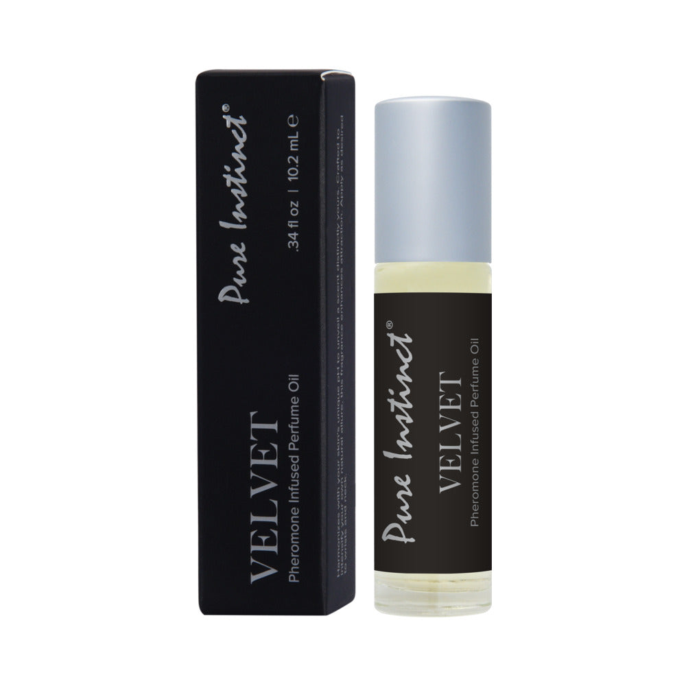 PURE INSTINCT PHEROMONE PERFUME OIL VELVET ROLL-ON 0.34 OZ.