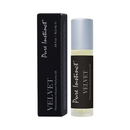 PURE INSTINCT PHEROMONE PERFUME OIL VELVET ROLL-ON 0.34 OZ.