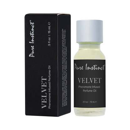 CLASSIC BRANDS - PURE INSTINCT PHEROMONE PERFUME OIL VELVET DROPPER 0.5 OZ.