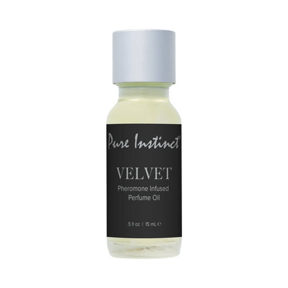 PURE INSTINCT PHEROMONE PERFUME OIL VELVET DROPPER 0.5 OZ.
