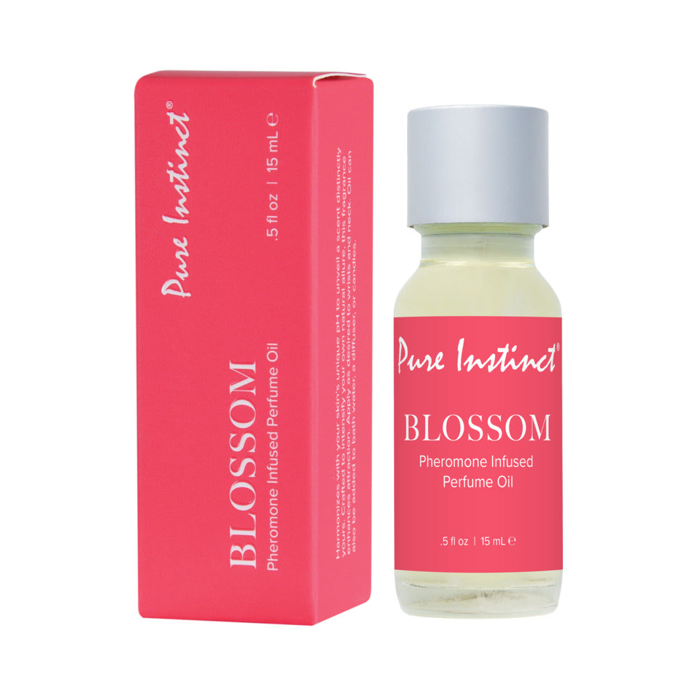 PURE INSTINCT PHEROMONE PERFUME OIL BLOSSOM DROPPER 0.5 OZ.