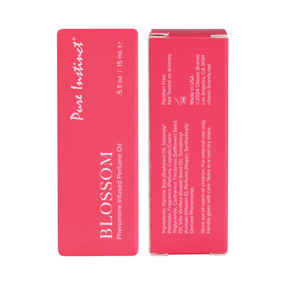 CLASSIC BRANDS - PURE INSTINCT PHEROMONE PERFUME OIL BLOSSOM DROPPER 0.5 OZ.