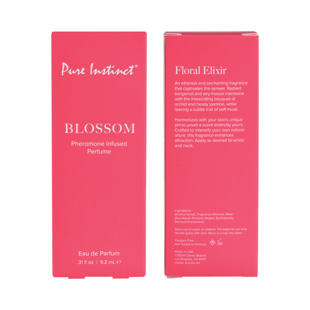 CLASSIC BRANDS - PURE INSTINCT PHEROMONE PERFUME SPRAY BLOSSOM 0.31 OZ.