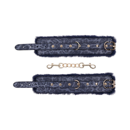 SPORTSHEETS SEX & MISCHIEF COUGAR FUR HANDCUFFS